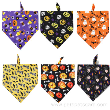 Eco-friendly print pattern Triangle scarf pet bandana